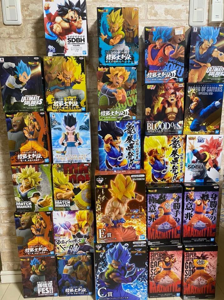 ドラゴンボールフィギュア まとめ売り 26個 超戦士列伝 一番くじ
