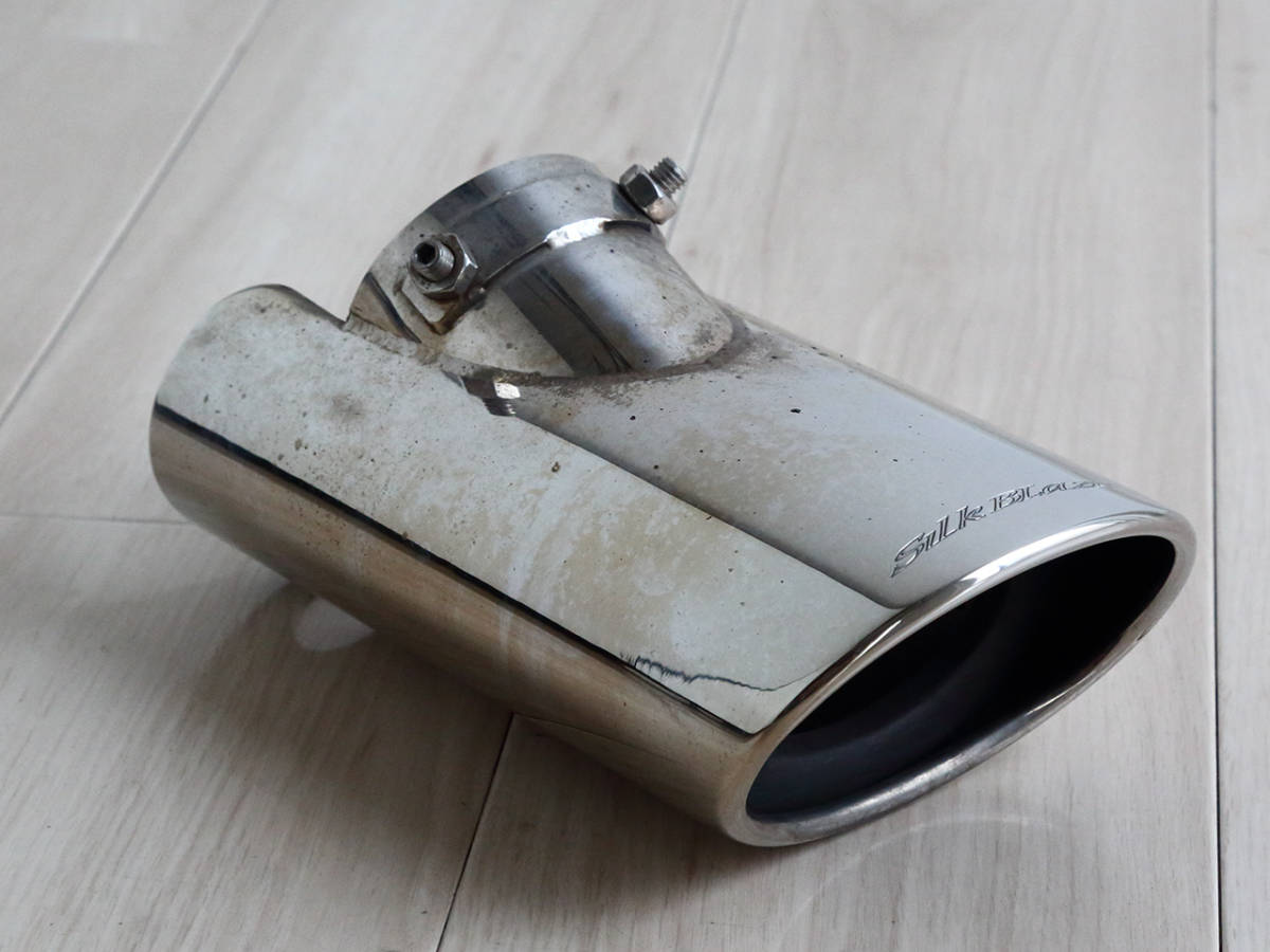 SilkBlaze シルクブレイズ マフラーカッター オーバル タイプ (シルバー) ハイエース6型_1