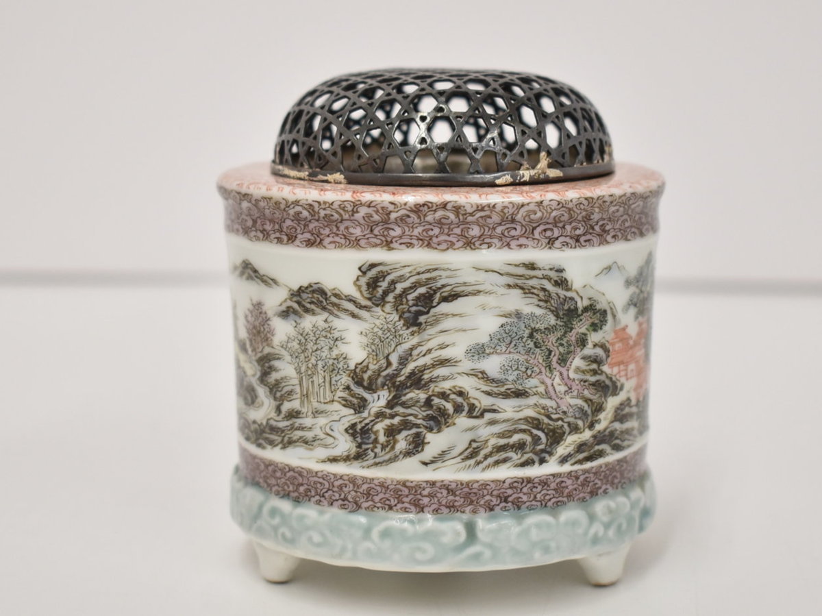 中国古美術•文房具•清時代蓝釉香炉：XG44-1 中国古美術•文房具•清時代蓝釉香炉：XG44-1 【公式通販】
