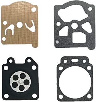 ワルボロWT・WTA系 キャブレター修理用 ダイヤフラムセット 刈払機 草刈機用 互換品 修理部品 17個パーツ入り (1)_3