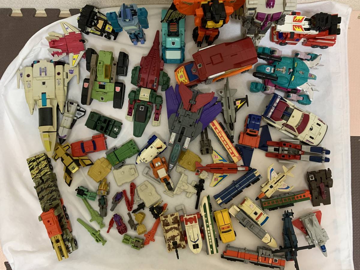 トランスフォーマー 当時物 ジャンク品セット まとめ売り 部品取り G1 