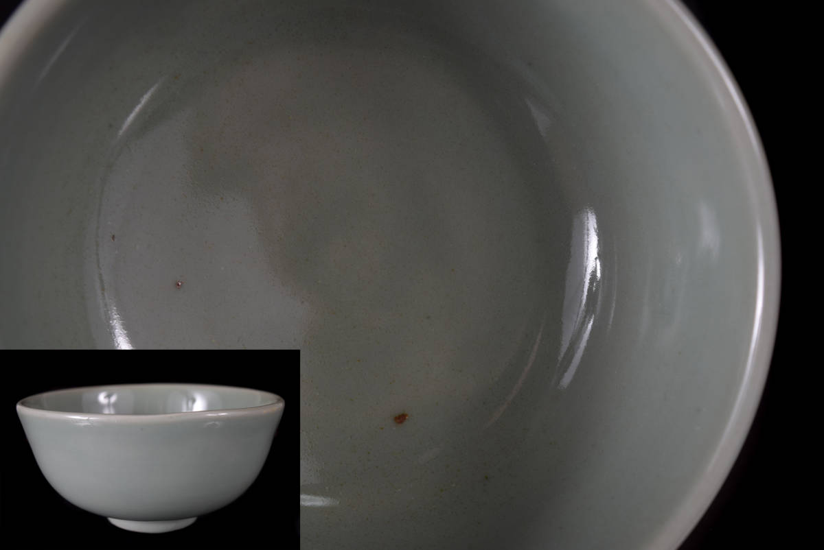 中国古玩 唐物 龍泉窯 青磁鉢 古美術品（天竜寺七官旧家