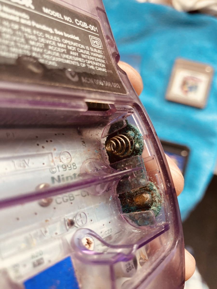 【送料込み！！】ゲームボーイカラー　クリア　ジャンク_5