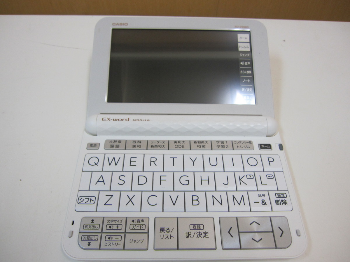 CASIO XD-Z9800 カシオ EX-word 電子辞書 エクスワード | 0 DATAPLUS 