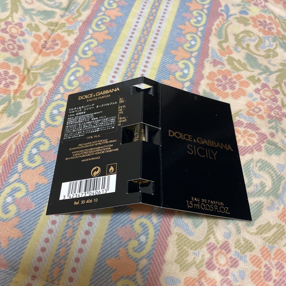 新品未使用】ドルチェ&ガッバーナ DOLCE&GABBANA 新作 ベルベット
