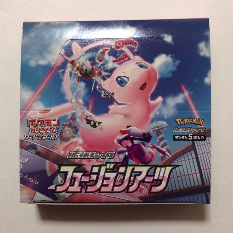 ポケモンカードゲーム フュージョンアーツ 1BOX 30パック シュリンク