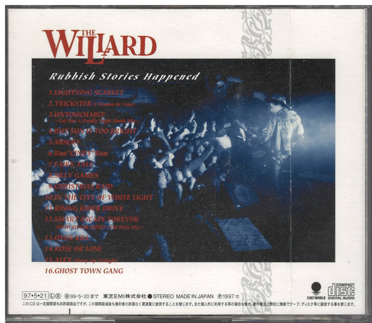 THE - WILLARD Yahoo!オークション willard」CDの落札相場・落札価格