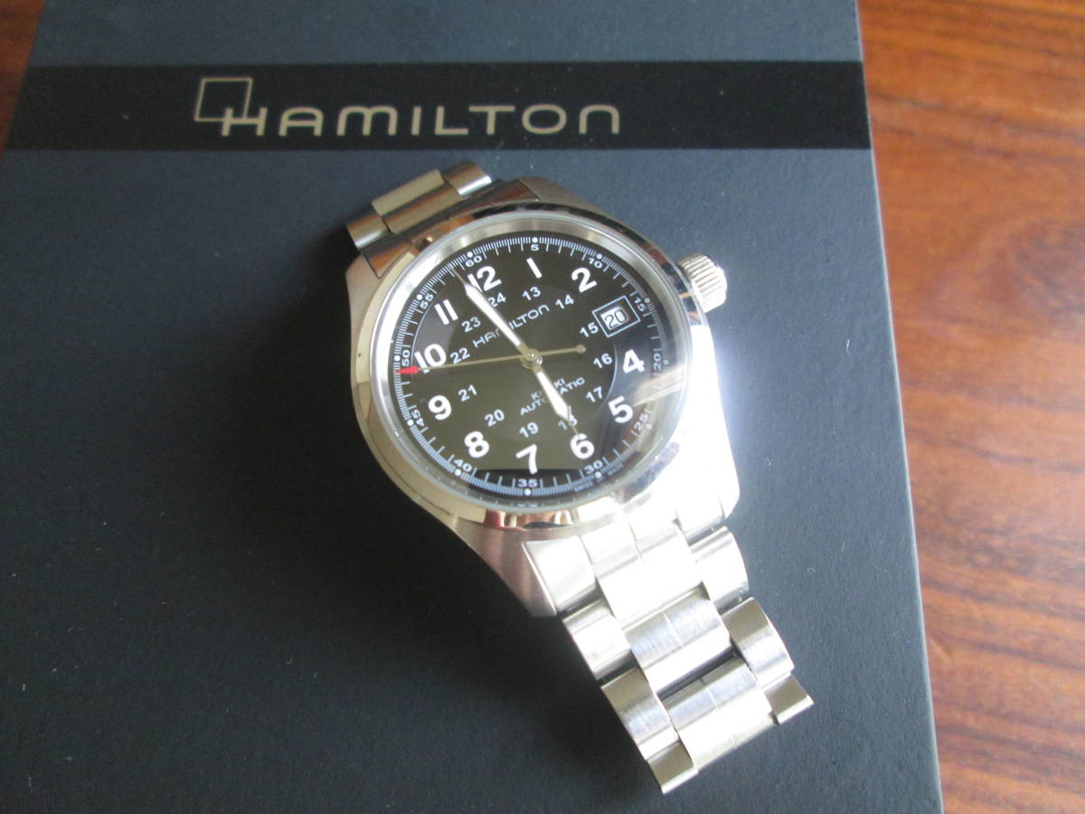 Hamilton ハミルトン カーキ フィールド オート 38mm H70455133 中古