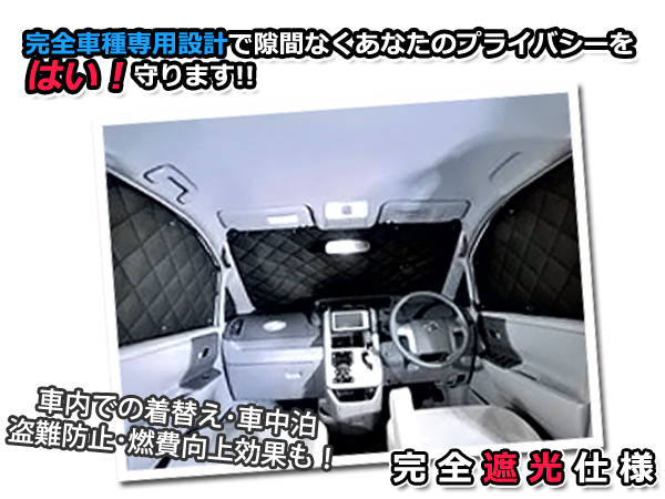 マルチサンシェード 専用設計 ノア/NOAH ZRR70系 ZRR75G 10Pフルセット 新品 スモーク フィルム プライバシー 全面 窓 日よけ