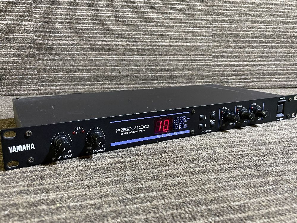 □□ YAMAHA REV100 DIGITAL REVERBERATOR デジタルリバーブ / ヤマハ