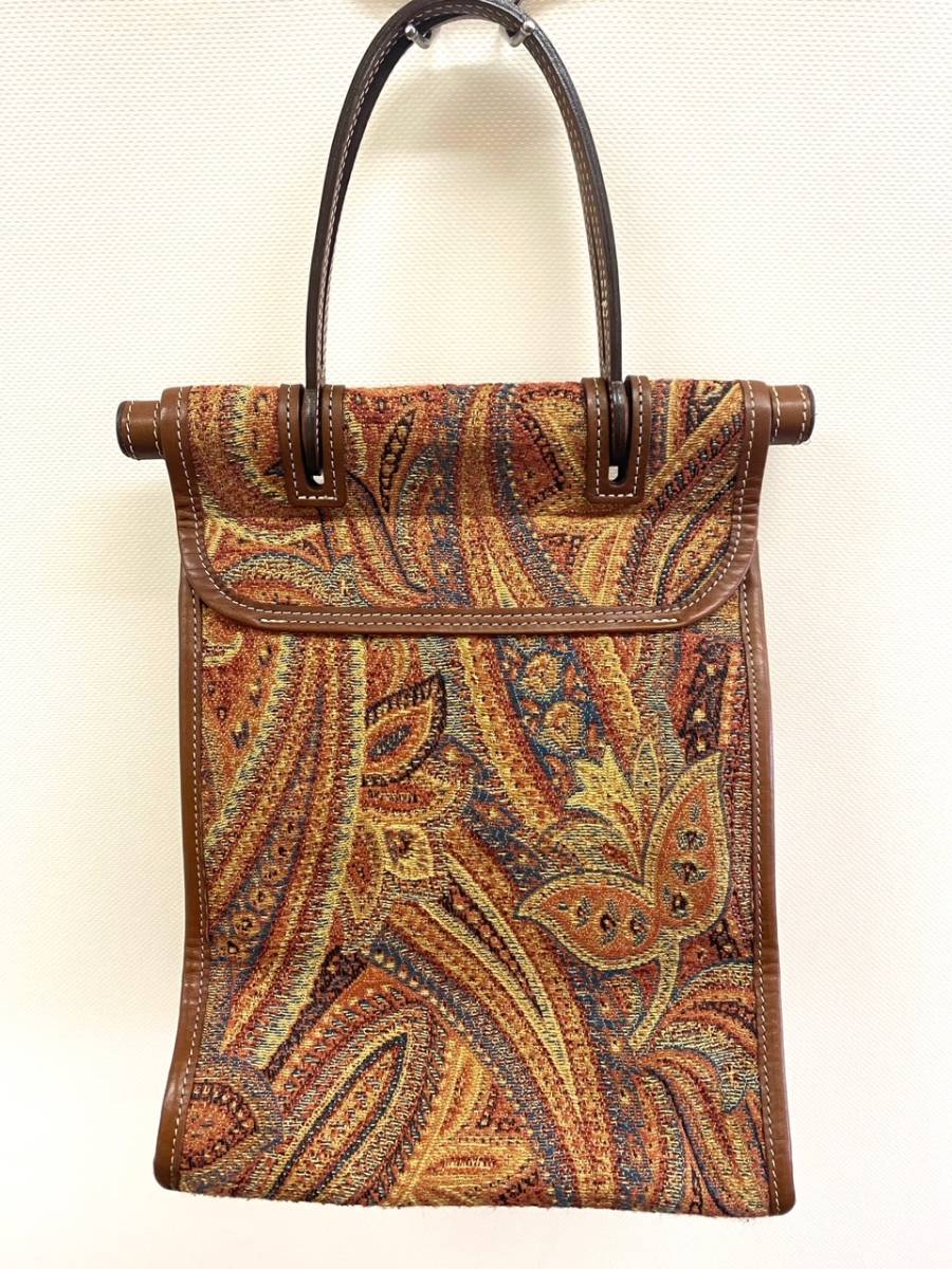 A VACATION ア ヴァケーション ハンドバッグ ペイズリー柄  