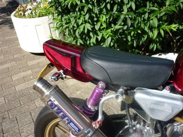 FRP 白ゲル モンキー テールカウル TLシート用 ゴリラ Z50J タイプR