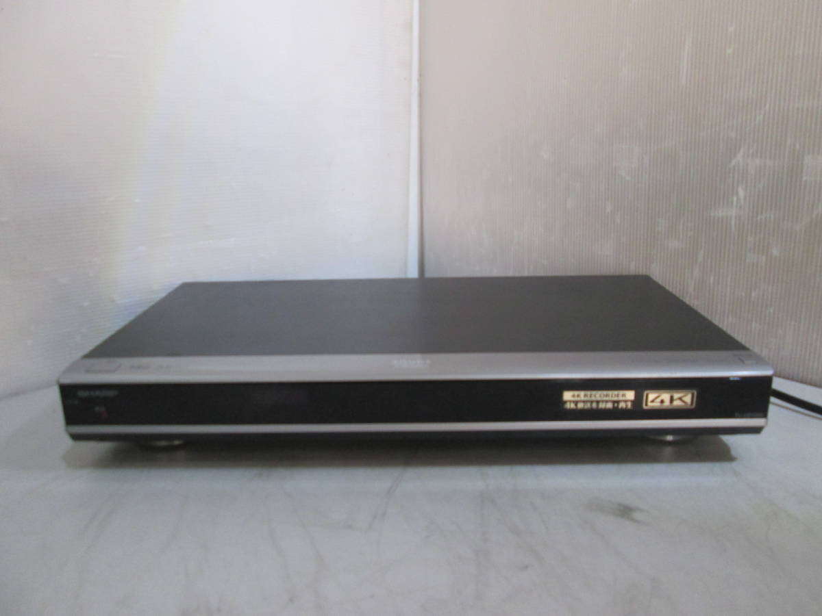 [B2-3]★SHARP ハードディスクレコーダー　品名：４Kレコーダー　型名：TU-UD1000★