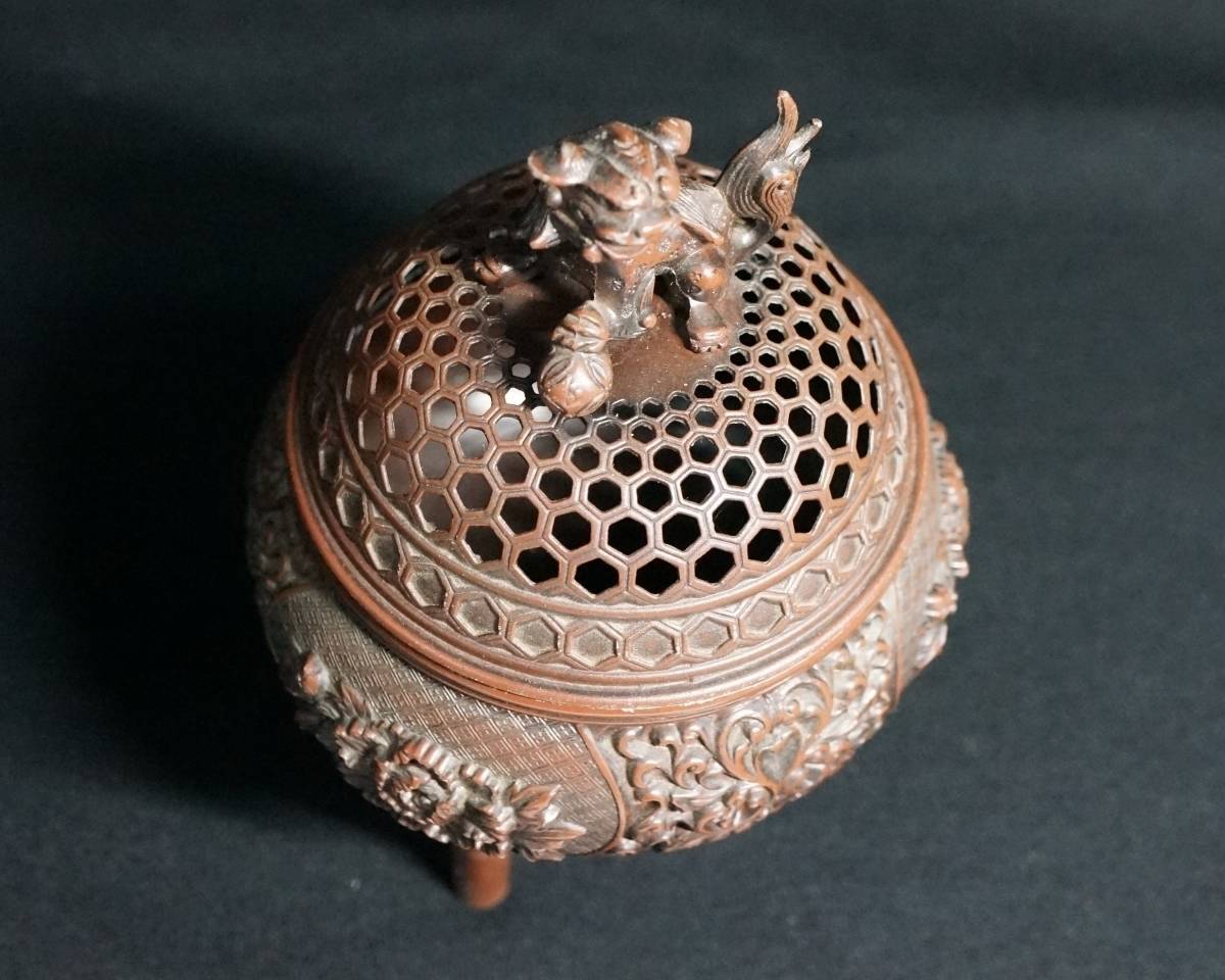 未使用 高岡銅器 七福神 銅製 耳付 香炉 未使用 高岡銅器 七福神 銅製 耳付 香炉 鋳銅製香炉（3） - 高岡銅器展示