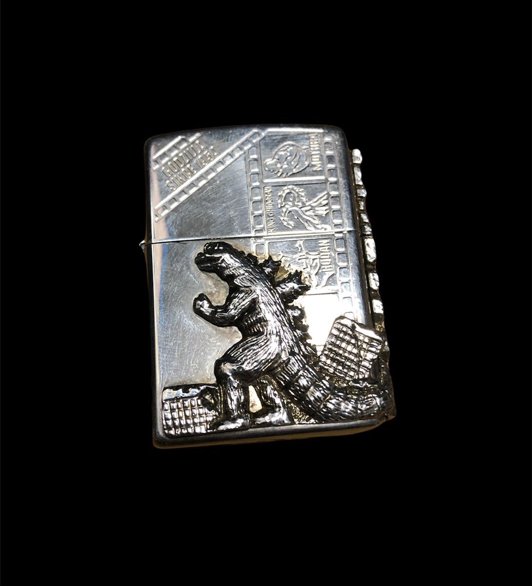 ジッポライター ゴジラ　三大怪獣　地球最大の決戦　限定　メタル貼り　GODZILLA ZIPPO ゴジラ zippo ZIPPO