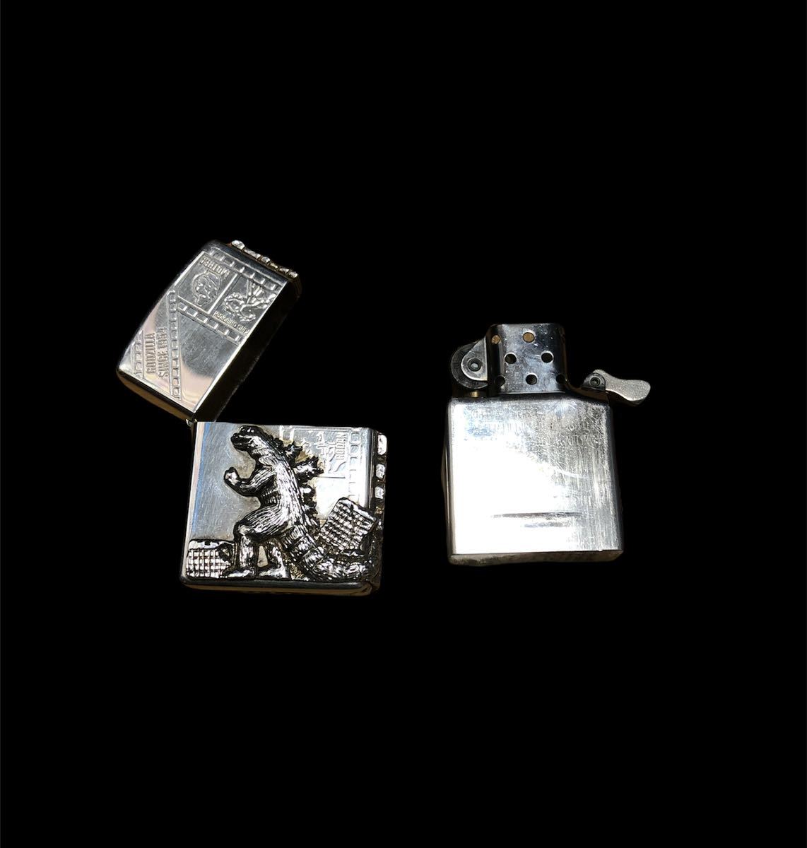 ジッポライター ゴジラ　三大怪獣　地球最大の決戦　限定　メタル貼り　GODZILLA ZIPPO ゴジラ zippo ZIPPO
