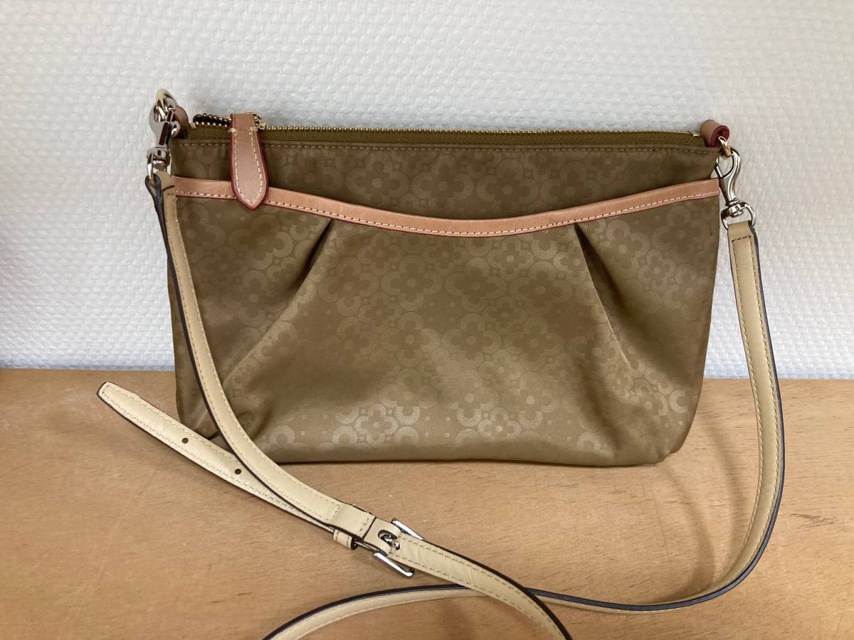 1498 未使用 marie claire マリクレール 2WAYバッグ ポーチ付き 