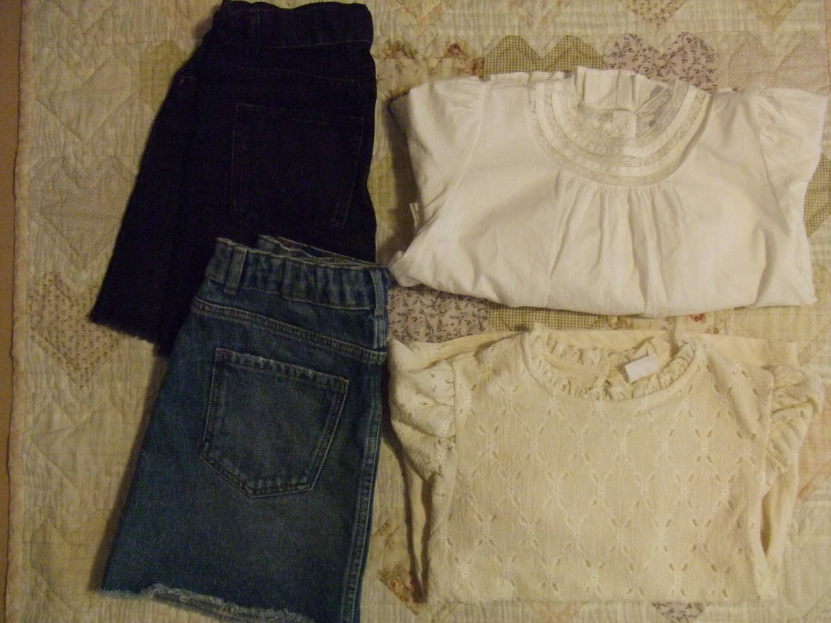 140 ザラ Zara 女の子 デニム スカート ウエストゴム 長袖 カットソー トップス シャツ 全4点 女の子用 売買されたオークション情報 Yahooの商品情報をアーカイブ公開 オークファン Aucfan Com