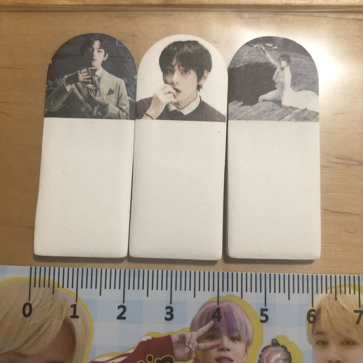 MOS7 BTS 防弾少年団 インデックス ミニ付箋紙 3種セット V ブイ キム