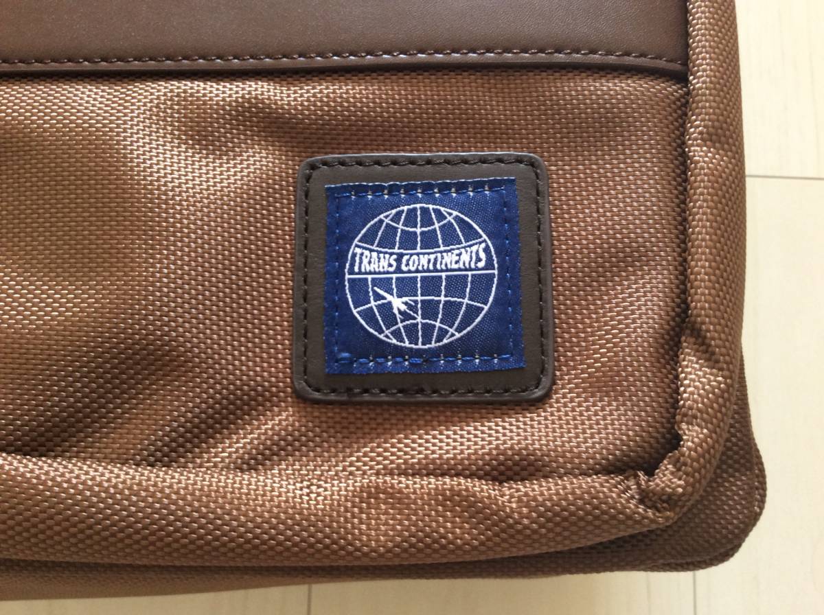 新品未使用】 TRANS CONTINENTS トランスコンチネンツ 3WAYバッグ 