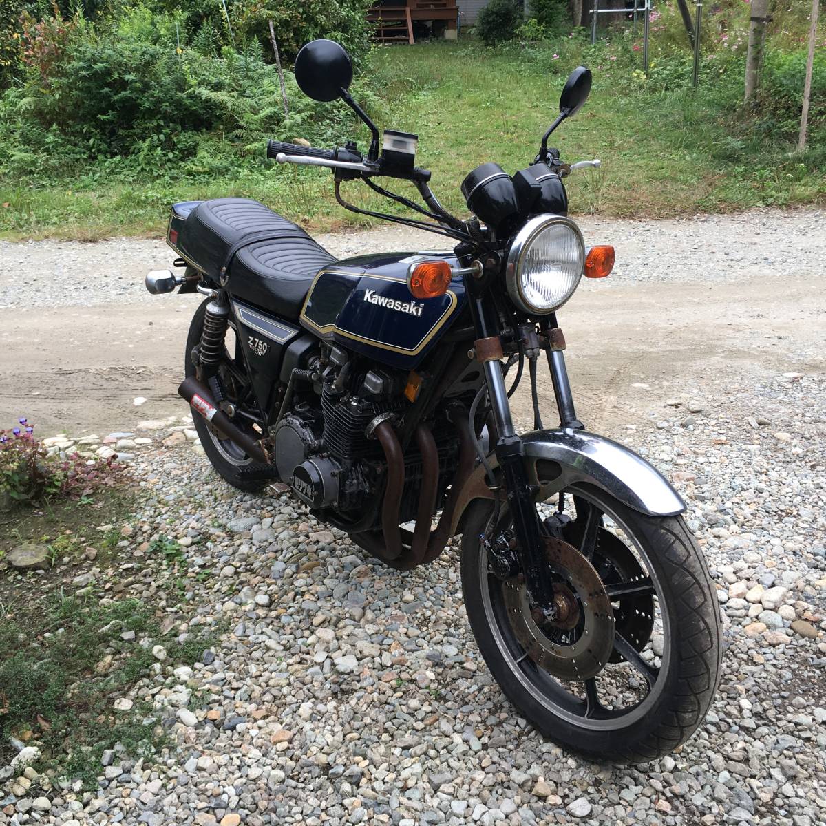 Z750FX 未再生 当時物パーツ多数付 栃木県_1