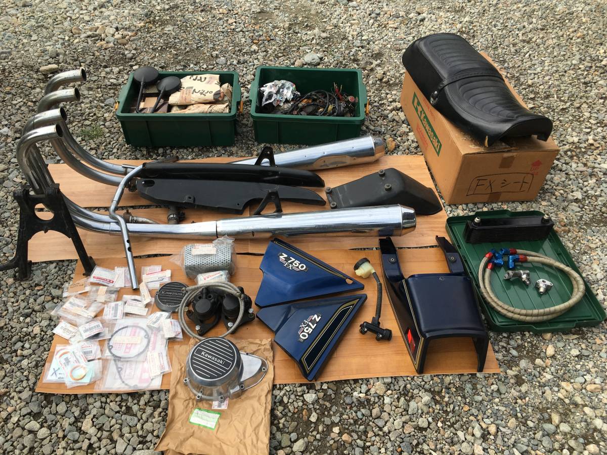 Z750FX 未再生 当時物パーツ多数付 栃木県_10