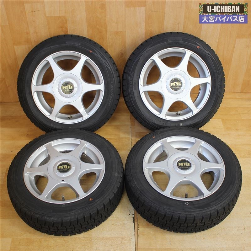 新品，限定セール 軽自動車 などに 5-13+45 12穴 マルチ ＆ ダンロップ 155/65-13 1台分 スタッドレスセット 4H100 4H114 4H110 004(スタッドレスタイヤ)｜売買されたオークション情報、yahooの商品情報をアーカイブ公開 - 4穴