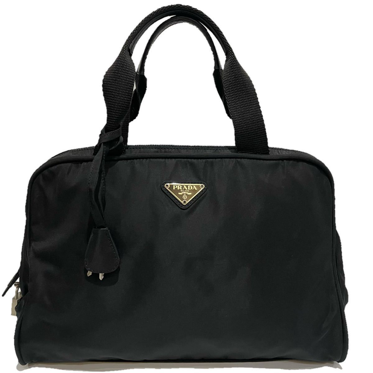 高品質，安い 美品!!イタリア製 PRADA プラダ ポコノ ナイロン×カーフ 