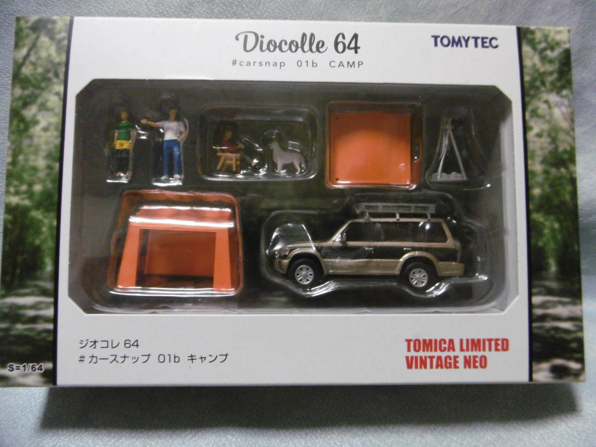 未開封新品 トミカ リミテッド ヴィンテージ ネオ ジオコレ 64 #カースナップ 01b キャンプ