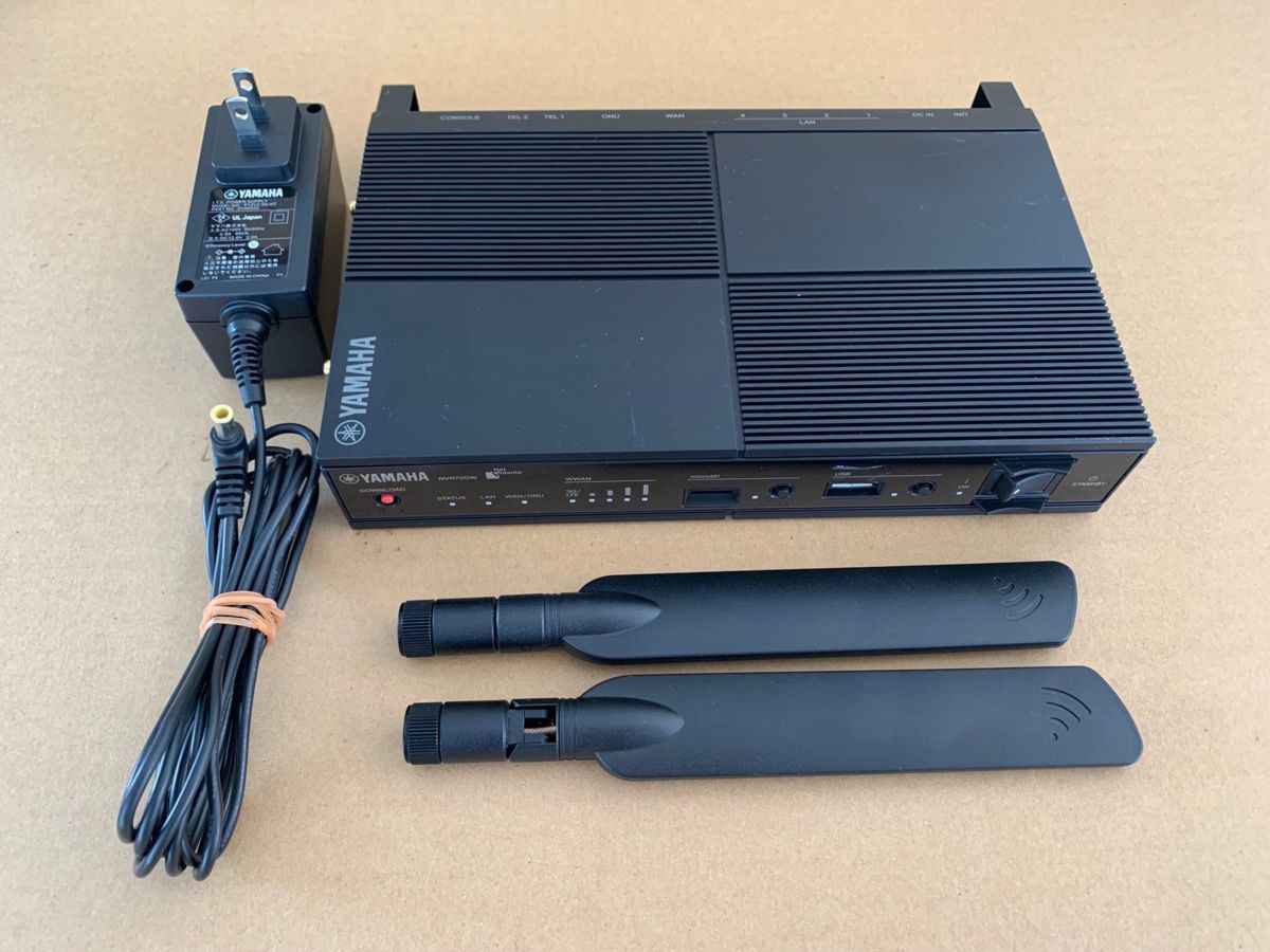 ジャンク品 YAMAHA LTEアクセスVoIPルーター NVR700W 【公式通販】