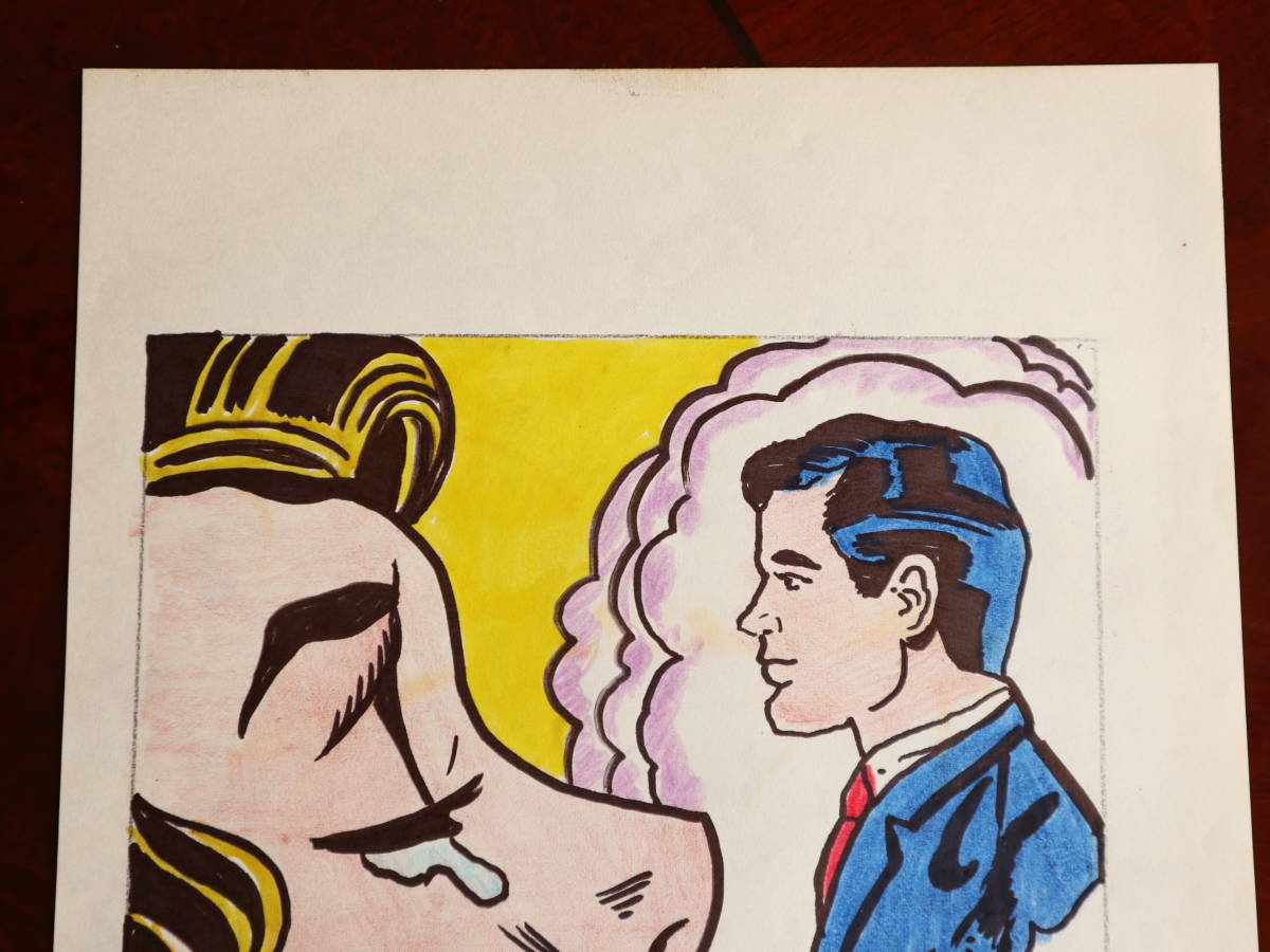 ロイ・リキテンスタイン リトグラフ COA付き ☆ロイ リキテンスタイン