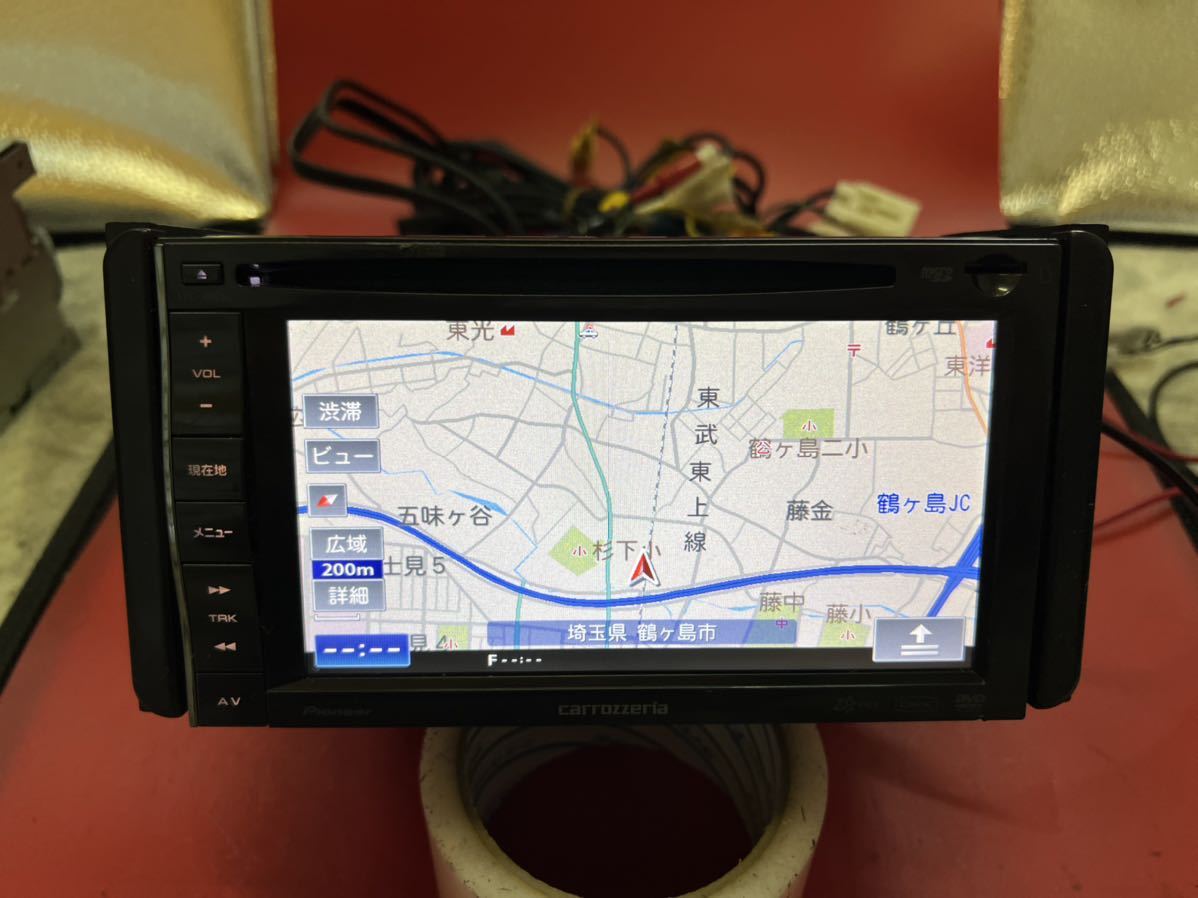 即決★—Bluetooth対応・★2010年地図 Carrozzeria AVIC-MRZ99 DVD USB・メモリーナビ TV DVIX カロッツェリア 配線あり☆☆☆ カロッツェリア AVIC-MRZ99 DVD 即決☆地図2010年度☆BLUETOOTH☆カロッツェリア 楽 地デジの通販