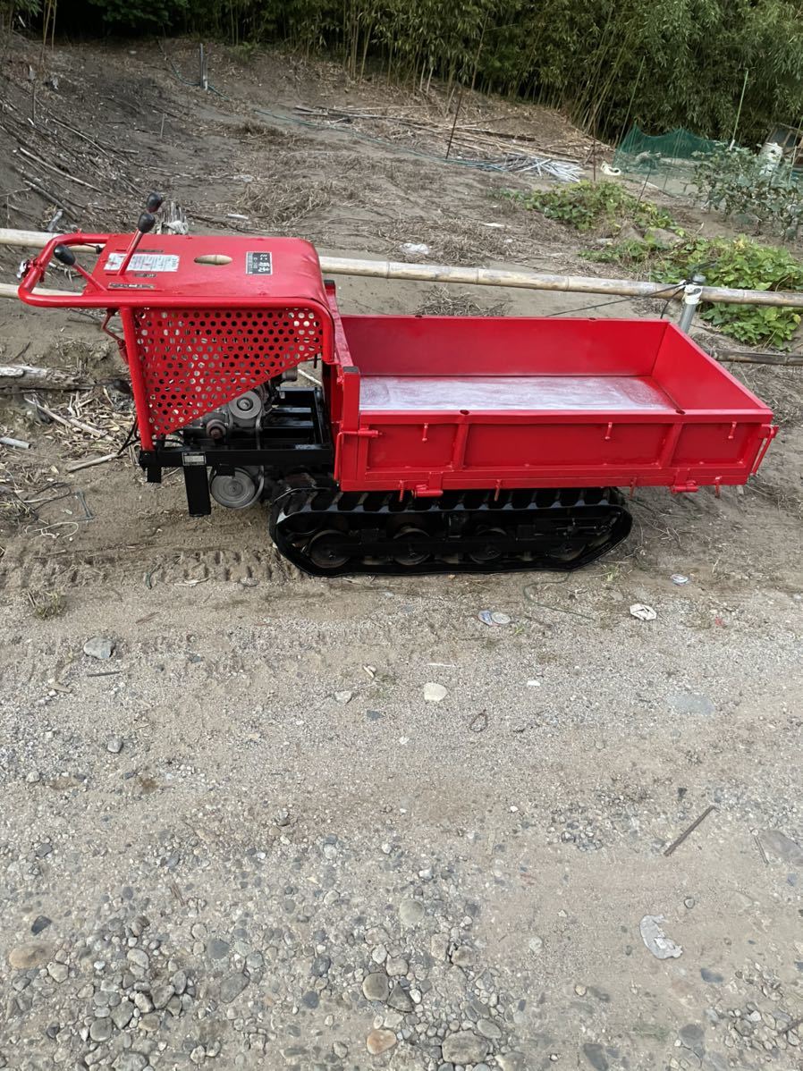 マメトラ 運搬車 SC-350 手動ダンプ 最大積載量 350kg