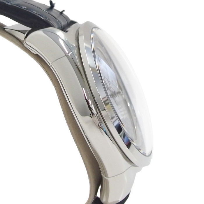 CITIZEN CTV57-1231 4398-T015425 カンパノラ コスモサイン 腕時計 ステンレス/クロコダイル クオーツ 青文字盤 メンズ CTV57-1231 カンパノラ シチズン Stainless Steel ○Citizen