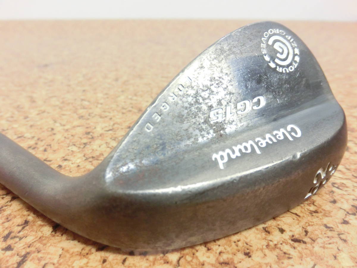 【全国無料，大人気】 Cleveland クリーブランド CG15 FORGED TOUR ZIP GROOVES ウェッジ 52&deg; 8 スチールシャフト N.S.PRO FLEX- 品 F0445(クリーブランド)｜売買されたオークション情報、yahooの商品情報をアーカイブ公開 - オーク 男性右きき用