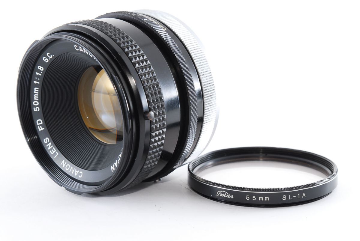 CANON LENS FD 50mm F1.8 #543431 Canon 50mm FD new 0 filter