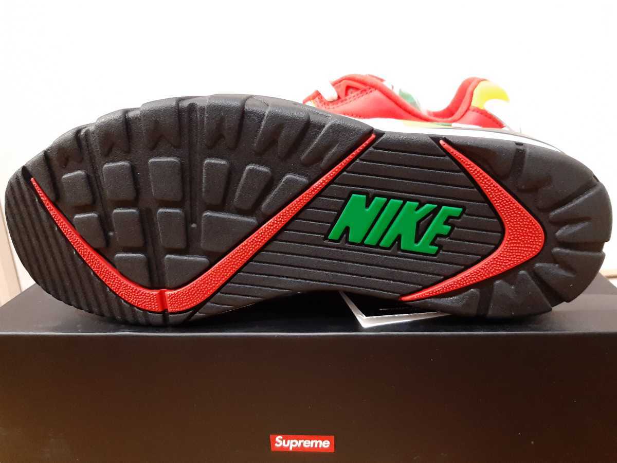 27.5cm Supreme Nike Air Cross Trainer 3 Low White US9.5 