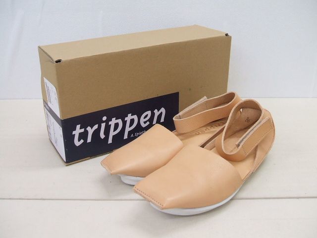 爆買い，人気 1-0712M trippen/fin/サイズ36/ベージュ/サンダル/トリッペン/定価42000円/AL177935(トリッペン)｜売買されたオークション情報、yahooの商品情報をアーカイブ公開 - オークファン トリッペン
