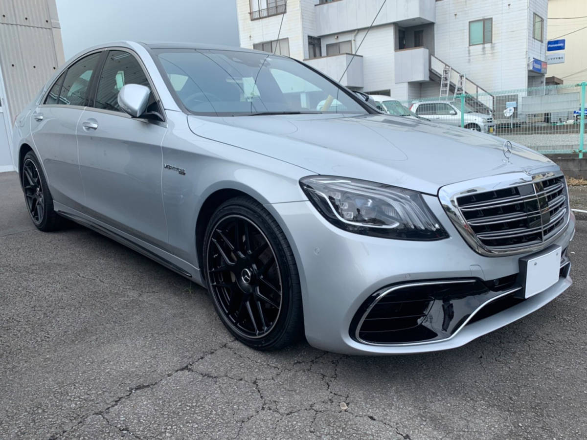 Benz ベンツ 20インチ アルミホイール マットブラック S11M W222 S 