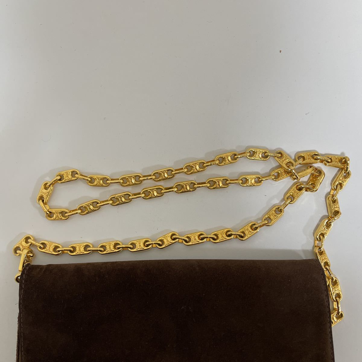 CELINE セリーヌ チェーン ショルダーバック セリーヌ ショルダーバッグ チェーンショルダーバッグ ヴィク ティーン クロード&frasl;黒