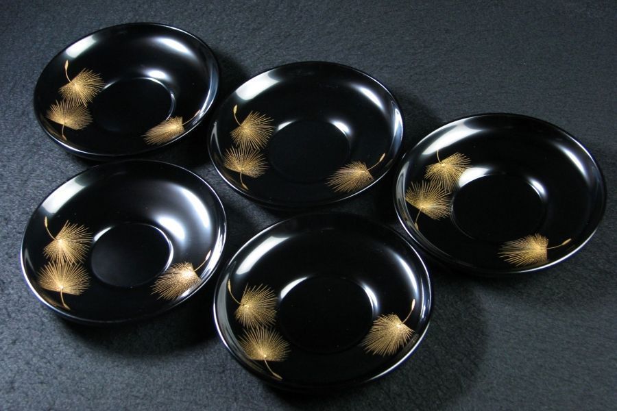 2026年最新Yahoo!オークション -輪島塗 輪島塗 茶托 茶托(漆芸)の中古