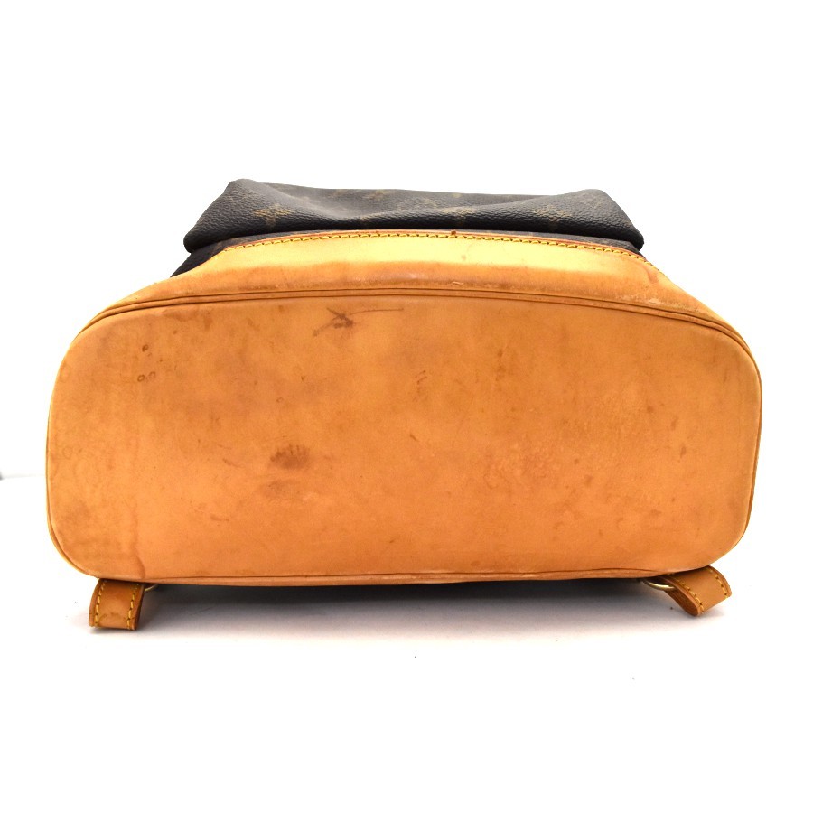 1円 ◇ 美品 LOUIS VUITTON ルイヴィトン モンスリGM リュックサック 