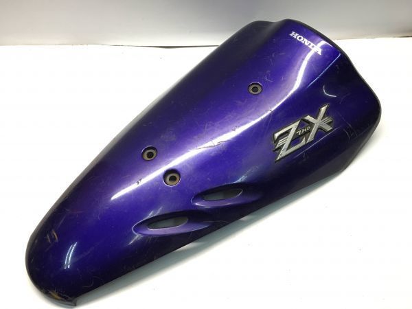 ◆HONDA/ホンダ ライブディオZX AF34 AF35 純正 フロントカウル パープル紫 64301-GPLA-000 エンブレム付き!◆Live Dio