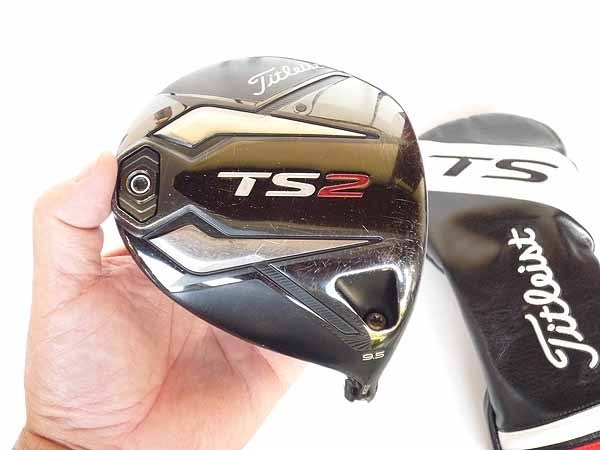 【ヘッドのみ】 タイトリスト TS2 ドライバー 9.5度 日本仕様 レンチ付 純正カバー付
