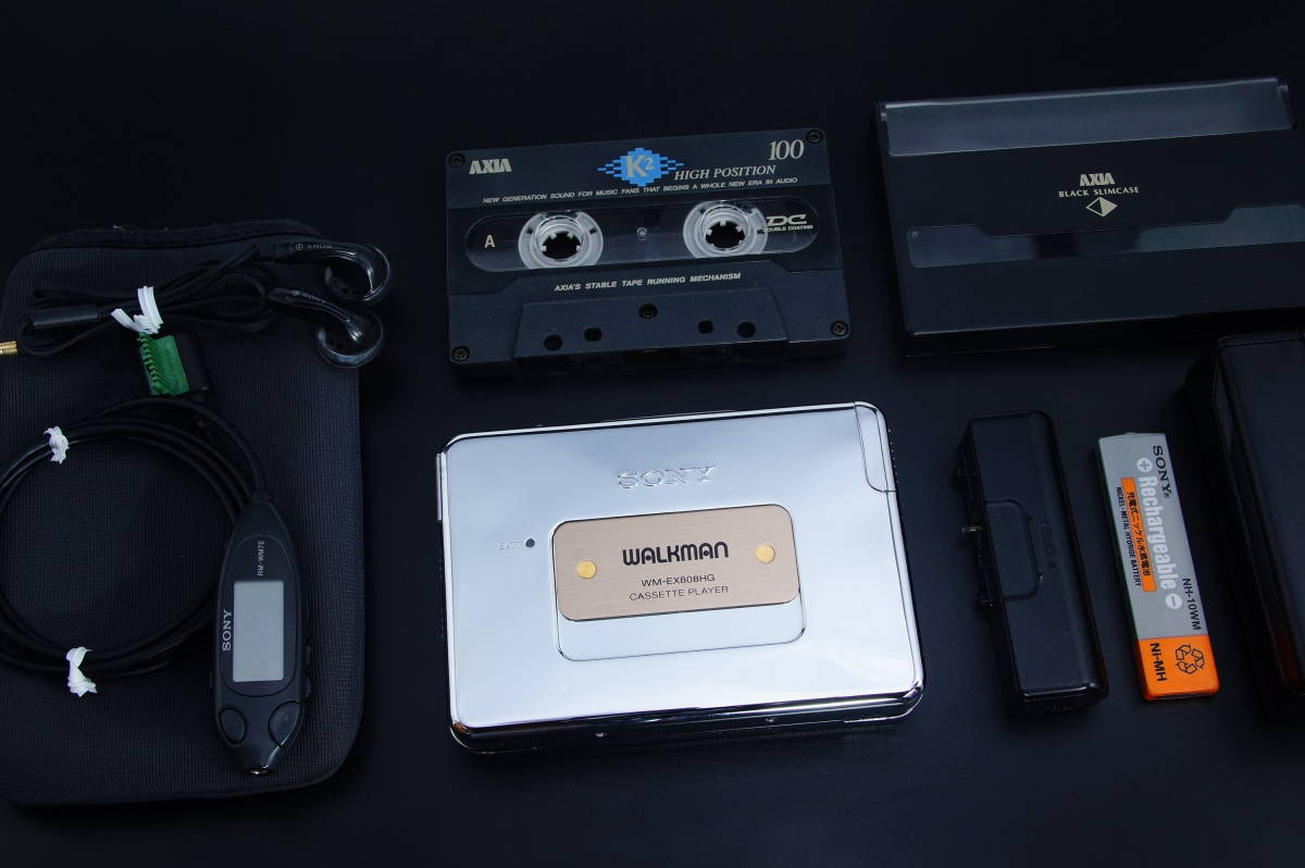 ◆極美品・動作◆ SONY ソニー WALKMAN 「薄丈夫ウォークマン」 カセットプレーヤー WM-EX808HG