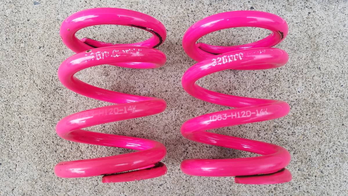 チャラバネ 326power ID63 H120 14K スプリング 公式通販 車 28k