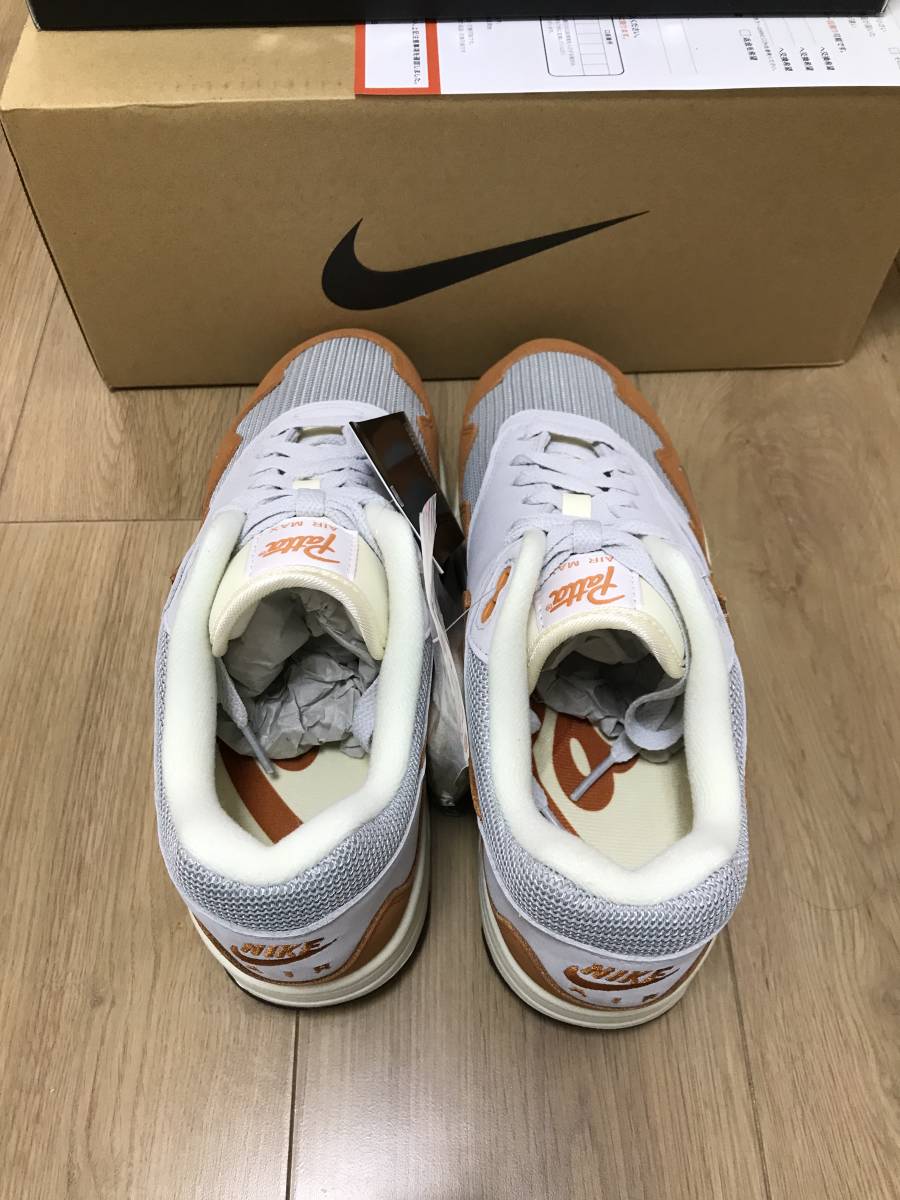 SNKRS購入 ☆即決☆ 新品未使用 Patta x Nike Air Max 1 Monarch パタ 