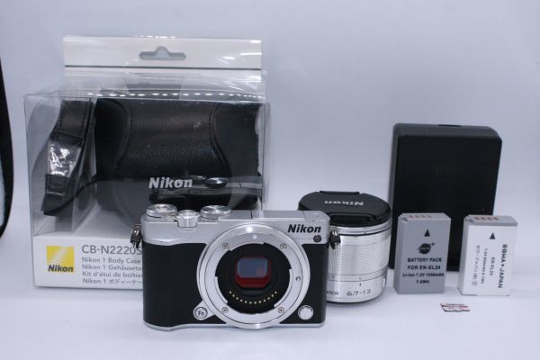 NIKON 1 J5 レンズ 6.7-13mm VR セット 動作確認済 ニコン 充実セット