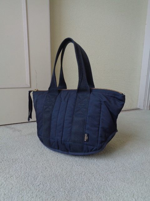☆美品☆PORTER GIRL☆バルブ☆吉田カバン☆トートバッグ☆ネイビー
