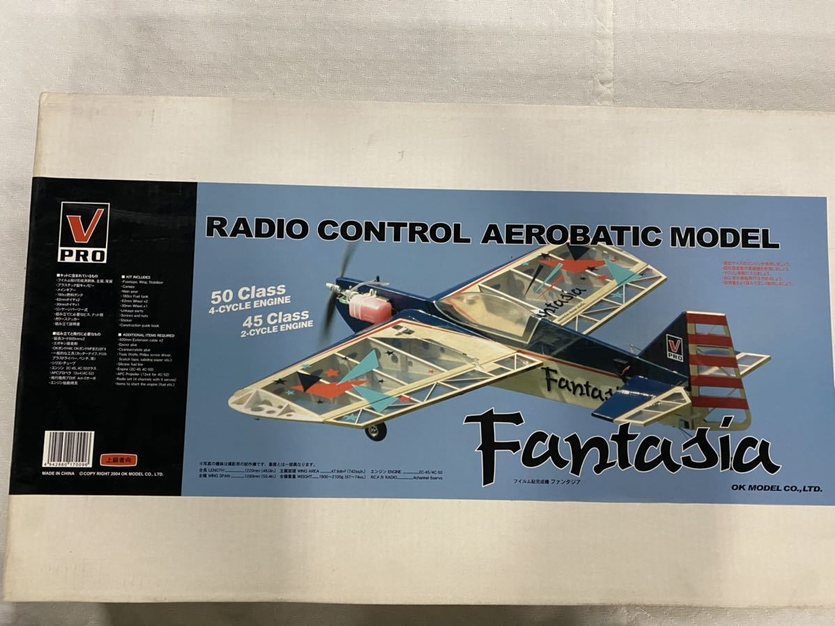 【未組立・欠品なし】FantasiaEPMiniF3A電動RC飛行機ARFキット 未組立Fantasia EP Mini F3A ARFキット 電動RC飛行機 欠品なし